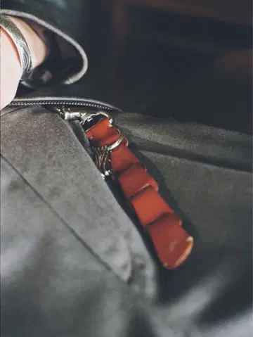 리듬 lidnm Llife LEATHER KEY CHAIN