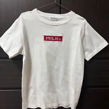 MILKFED. 화이트 티셔츠