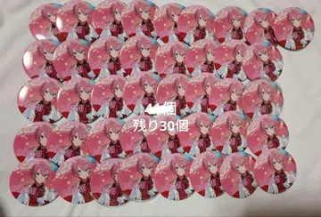 스토푸리 사토미 캔뱃지 아리투어 깃발잡이 등신 화이트 의상