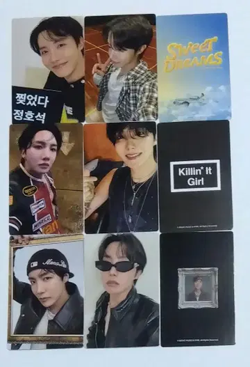 BTS j-hope Charm of HOPE 트레이딩 카드 동봉