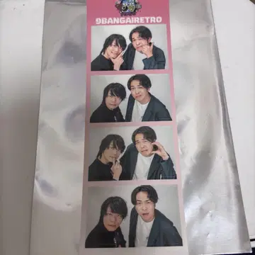 올맨게키 9번가 레트로 4컷 포토 스티커 세트