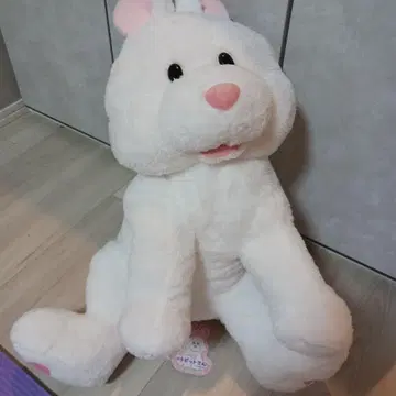 쿠타리 래빗 씨 BIG 인형 화이트