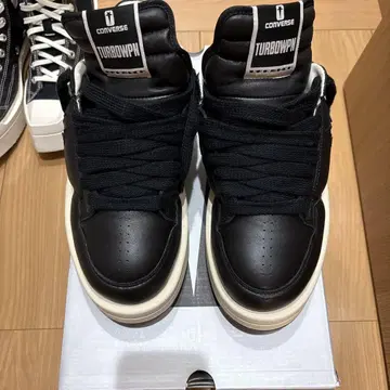 컨버스 X DRKSHDW 터보 WPN 블랙 28cm