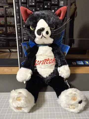 스크래치 고양이 봉제 인형 요네다 타미 scratch 하치와레