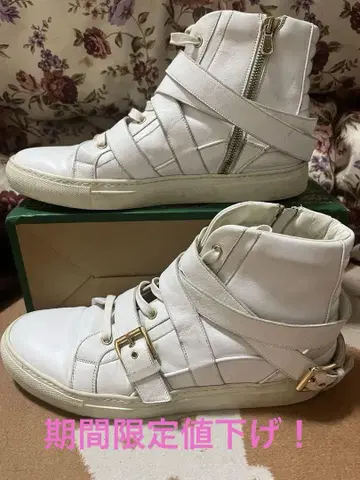 Casadei Leather high trainers