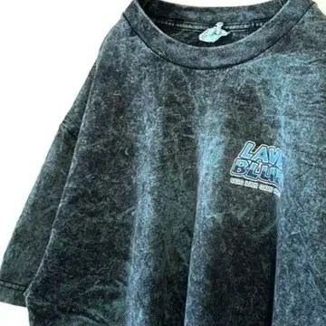 알스타일 LAVA BLLIES 타이다이 올 패턴 T셔츠 L 구제 의류
