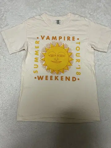 Vampire Weekend 선 디자인 티셔츠