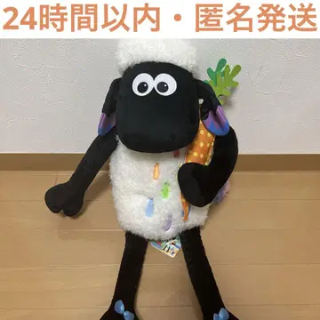숀 더 쉽 호라구치 카요 콜라보 BIG 봉제인형 (무지개 목장)