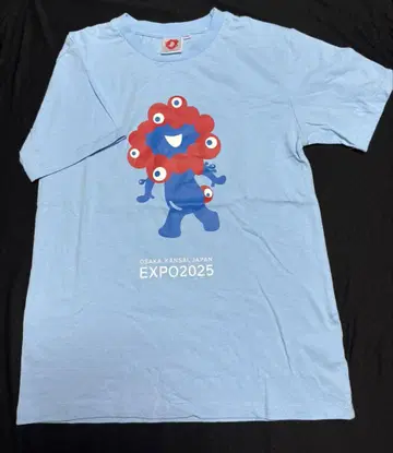 EXPO 2025 캐릭터 티셔츠 하늘색 150