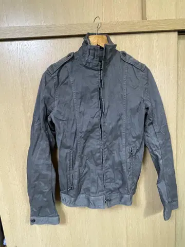 shellac 그레이 스탠드 카라 자켓 48