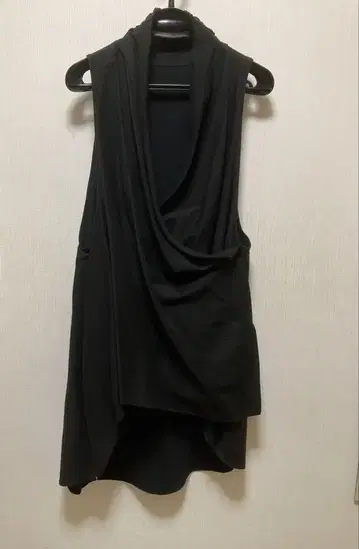 메후 카로 블랙 롱 베스트 새 제품 태그 포함