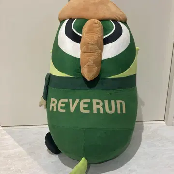 REVERUN 봉제 인형 그린 컬러 모자 포함