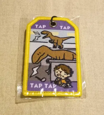 쥬라기 월드 블라인드 플라이트 태그 키링 벨로키랩토르