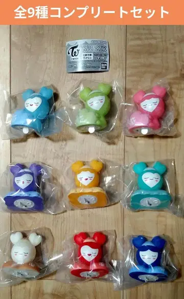 트와이스 러블리스 안녕히 주무세요 라이트 마스코트 9종 완전 세트