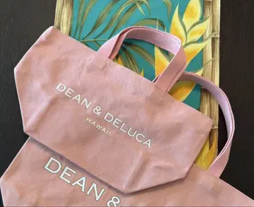 DEAN & DELUCA 하와이 한정 토트백 핑크 S 사이즈