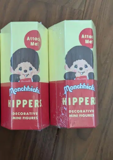 HIPPERS Monchhichi 히퍼스 몬치치 2개 미개봉 새상품