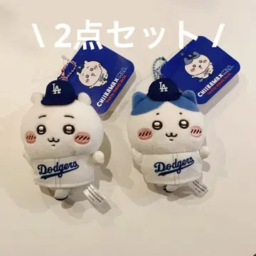 MLB 도쿄 시리즈 다저스 치카와 하치와레 마스코트