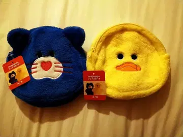 mojojojo 모조조 페이스 파우치 Nicky 오리 2종 1