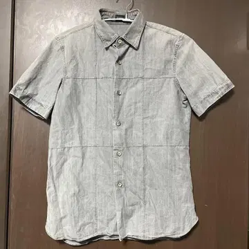 jil sander 반팔 셔츠 패치워크