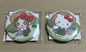 제5인격 산리오 정원사 키티 캔뱃지