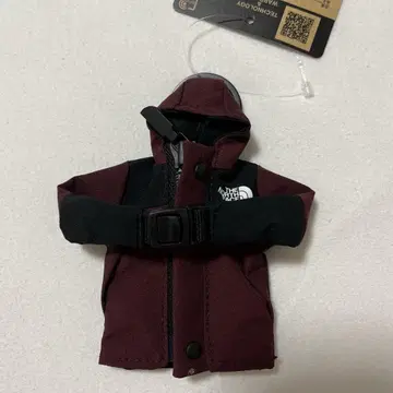 THE NORTH FACE 버건디 자켓형 키링