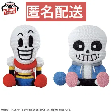 UNDERTALE 아미코토 피규어 파피루스 & 샌즈 2점 세트