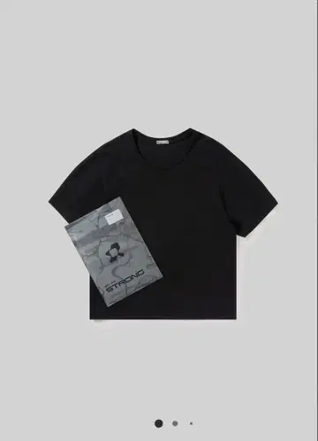 STRONG PACK TEE SHORT (BLACK)