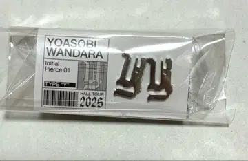 YOASOBI WANDARA 홀 투어 2025 피어싱 Y 새 제품 미사용
