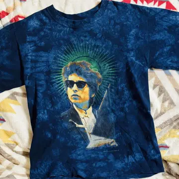 밥 딜런 Tie Dye 티셔츠 사이즈 S