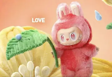 LABUBU 에너지에 푹 빠진 LOVE 라브브 정품