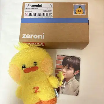 제베완 ZB1 김텔레 테니니 인형 트레이딩 카드