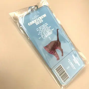 흑몽 티켓 스타일 아크릴 키링