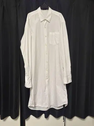 ANN DEMEULEMEESTER SS 22 롱 셔츠