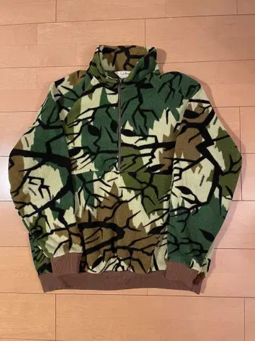 L.L.BEAN 플리스 프레데터 카모 자켓 ll빈