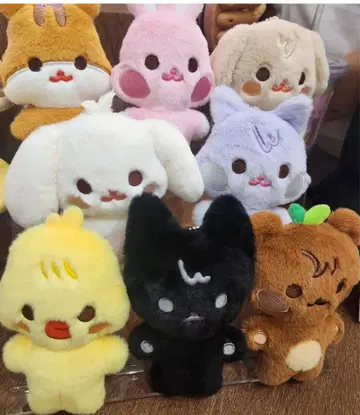 ateez aniteez 플랫 퍼 키링 컴플리트