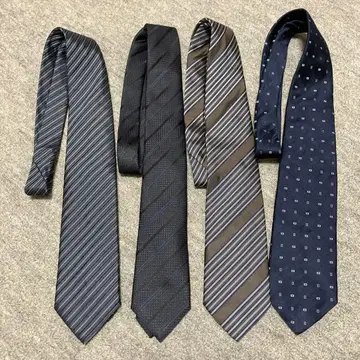 [새상품급] HUGO BOSS 휴고보스 넥타이 이탈리아제 4세트