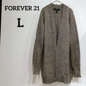FOREVER 21 [ L ] 가디건 프론트 오픈 겉옷