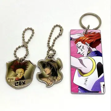 HUNTER x HUNTER 비주얼 메탈 키링 히소카