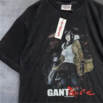 GANTZ 간츠 레이카 티셔츠 블랙 L~XL 상당 부트