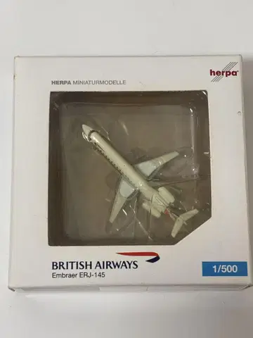 브리티쉬 E175 herpa 1/500