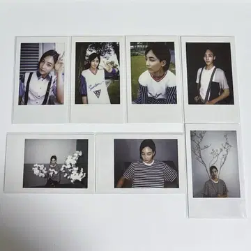 SEVENTEEN 정한 2016 샤다콘 트레이딩 카드 폴라로이드 7점