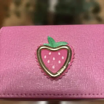 훌라 딸기 카드 케이스 코인 케이스