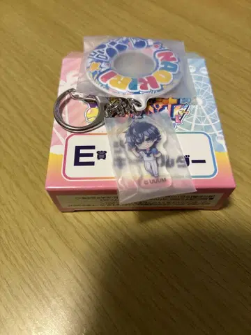 컬러풀 피치 에니마이 복권 정리용 부표 키링 도쿄 돔 시티