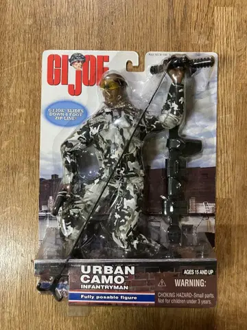 미개봉 GI JOE 도시 카모 보병 병사 토미