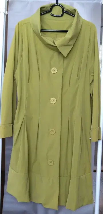 트렌치코트 라임그린 M~L Size