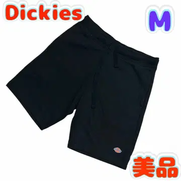 [새상품급] Dickies 남성용 맨투맨 하프 팬츠 숏팬츠 M 블랙