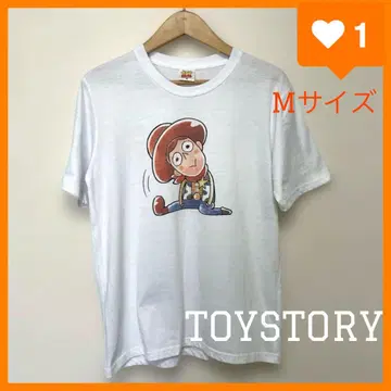 토이 스토리 TOYSTORY 프린트 티셔츠 흰색 M 사이즈