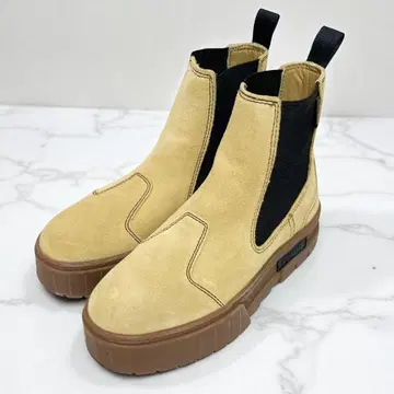 PUMA 푸마 메이즈 첼시 부츠 스웨이드 두꺼운 밑창 23.5cm