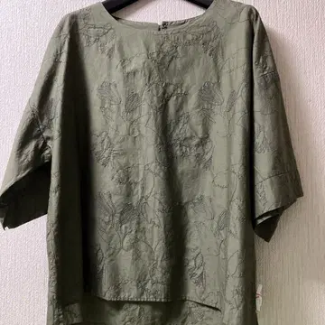 Voom 자수 블라우스