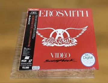 Aerosmith 레이저 디스크 scrapbook